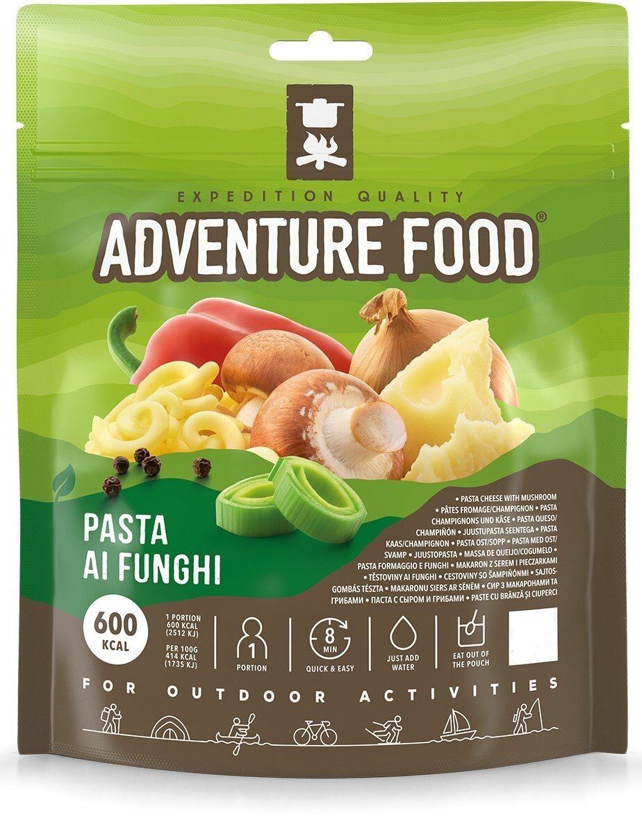Паста с грибами и сыром Adventure Food Pasta ai Funghi