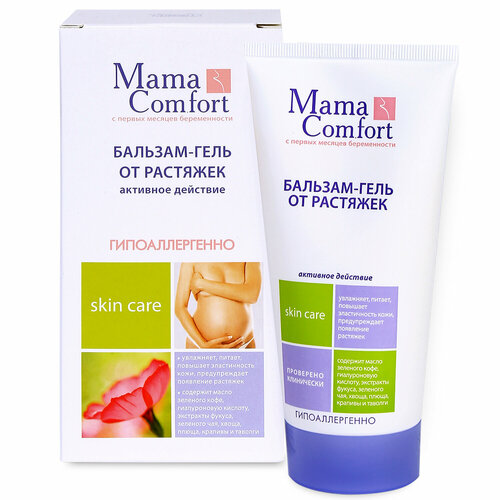 Mama Comfort Бальзам-гель для тела от растяжек, 175мл