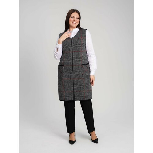 Жилет  BONADI, размер 52, серый