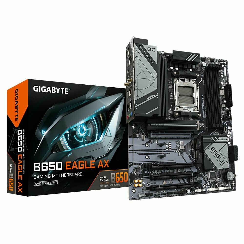 Материнская плата Gigabyte B650 EAGLE AX(AM5 AMD B650 4xDDR5)