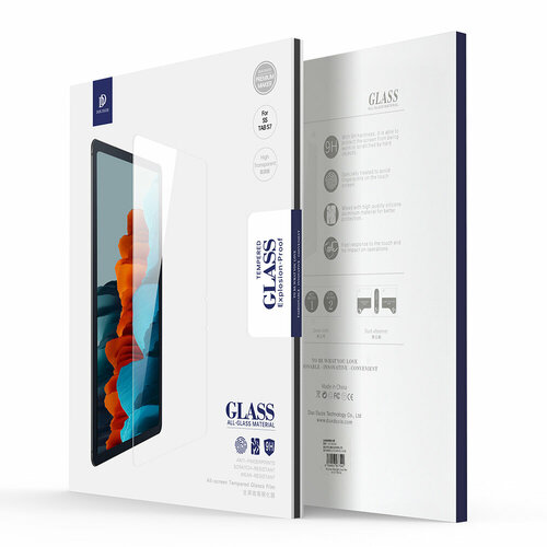 Защитное стекло Dux Duxis для Samsung Galaxy Tab S7 (2020) / Tab S8 (X700/X706) 11 0.33 мм прозрачное защитное стекло для samsung galaxy tab s7 2020 11 0 33 мм dux duxis прозрачное