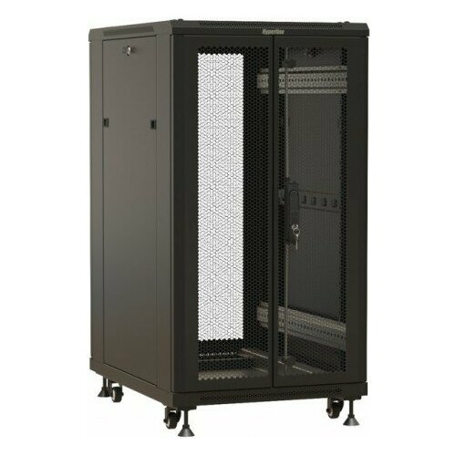 Шкаф Hyperline (TTBR-2268-DD-RAL9004) черный