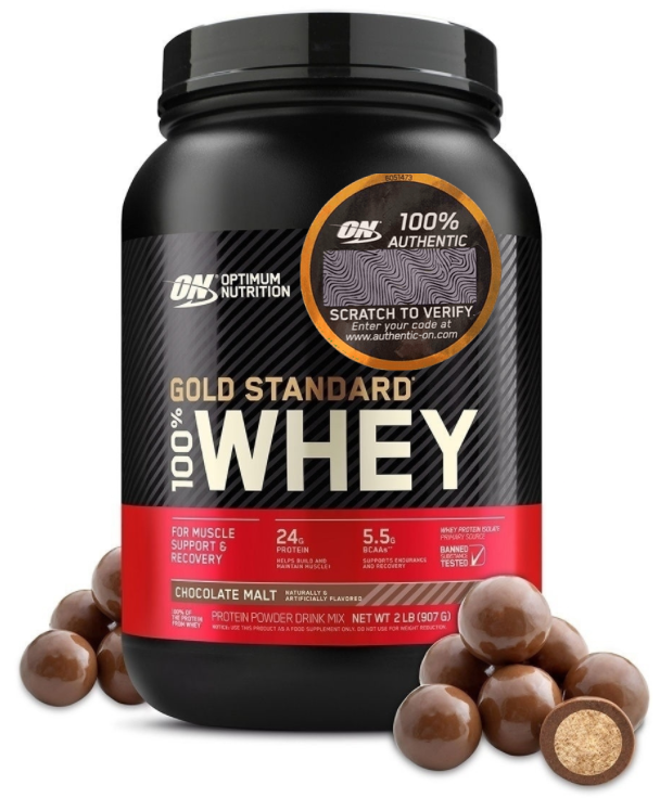 Протеин On 100 % Whey Gold (ваниль) Optimum Nutrition - фото №17