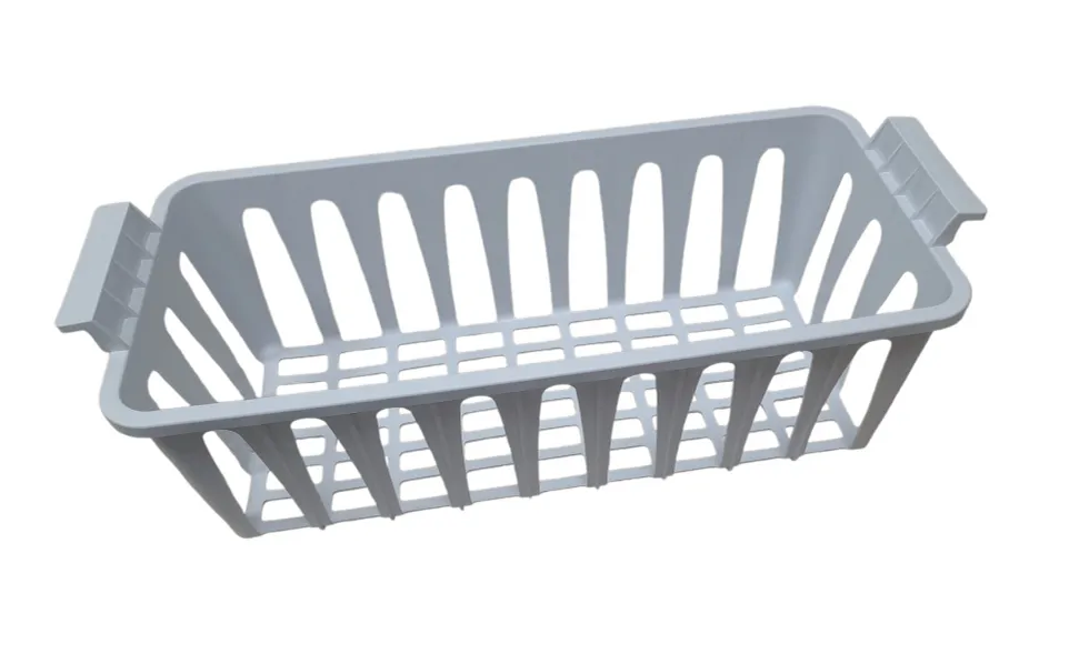 Корзина для ларя с глухой крышкой Бирюса 200, 260, 355 , пластик,50х22,5х16,5 см