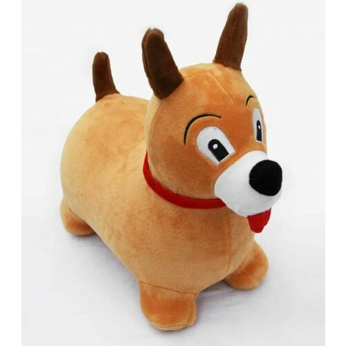 Yiwu Мяч-прыгун гимнастический с тканевой накидкой в форме собачки 49х50 см 2611₽