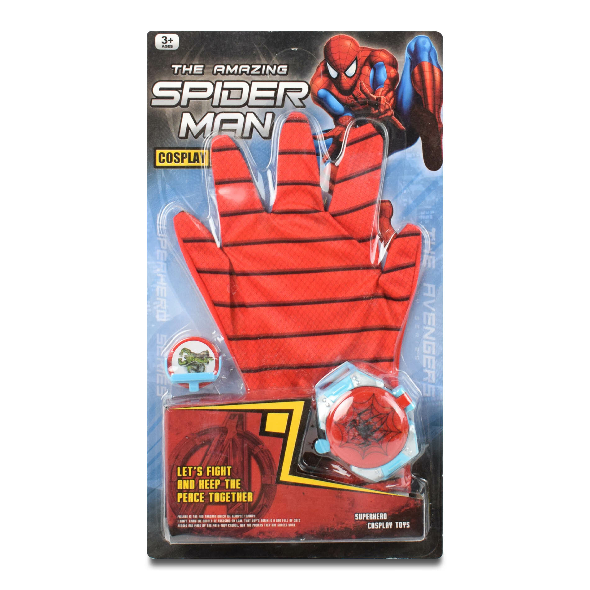 Перчатка человека паука/ браслет - оружие/игровой набор