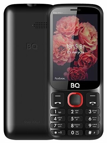 Сотовый телефон BQ 3590 Step XXL+ Black+Red