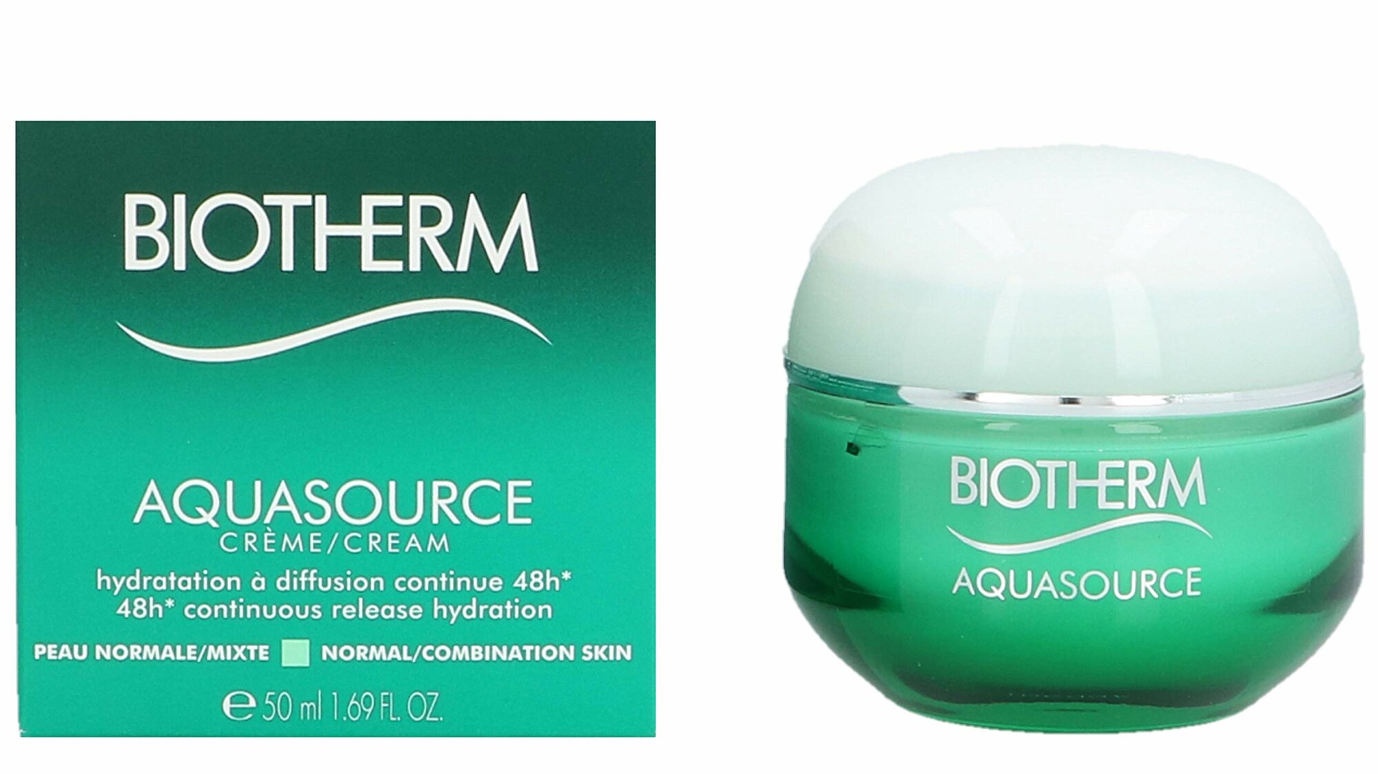 Biotherm Aquasource Увлажняющий крем для нормальной и комбинированной кожи лица, 50 мл