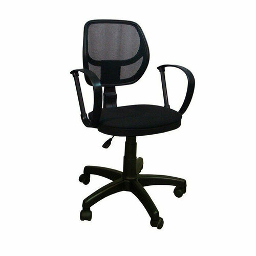 Кресло для оператора пластиксетка Сатурн черное В-14 5158₽