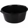 Таз 15 л, черный, 2 сорт, арт. М2388