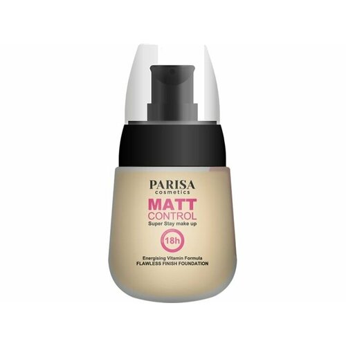 Тональный крем для лица Parisa Cosmetics Matt control parisa крем тональный для лица parisa matt control тон 07 бежевый натюрель