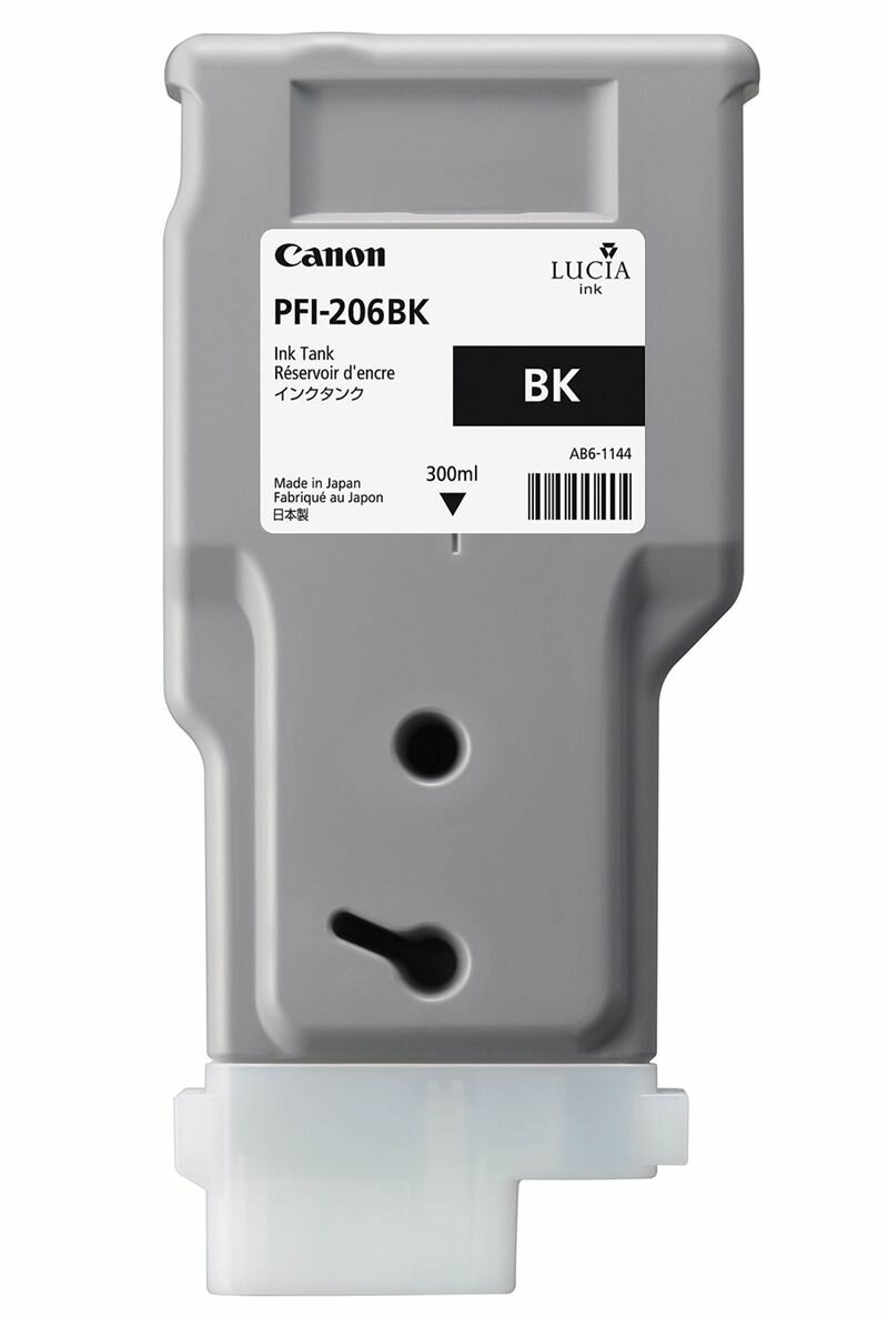 Картридж для струйного принтера CANON PFI-206 BK (5303B001)