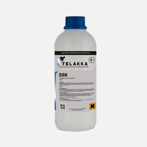 Изображение товара Смывка очиститель краски всех видов ЛКП, с металла, с дерева, с пластика TELAKKA SSK 1кг