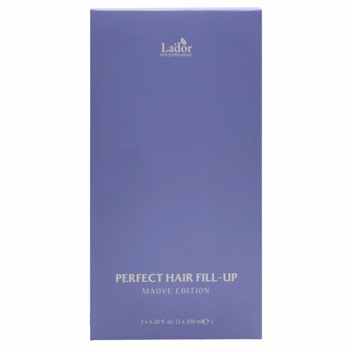 Сыворотка Lador Набор ампульных филлеров / Perfect Hair Fill-Up Mauve Edition Duo, 100 мл x 2