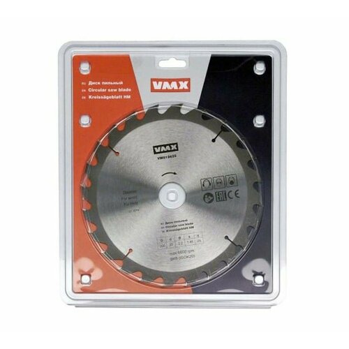 Диск пильный по дереву (200х30 мм; z24) VMX 512422