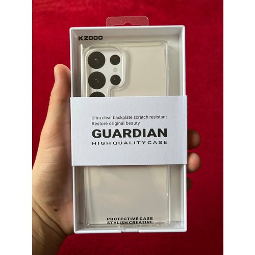 Чехол KZDOO Guardian для Samsung Galaxy S23 Ultra Прозрачный / Clear