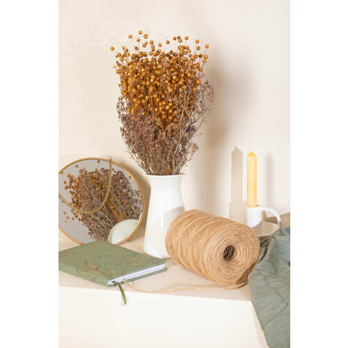 Изделие декоративное Букет льна 35 см 1790₽
