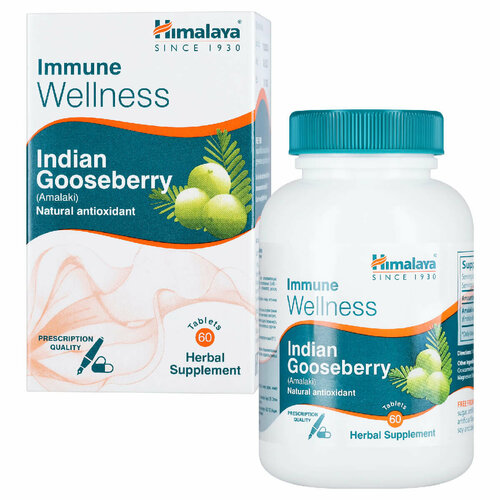 HIMALAYA Indian Gooseberry (эмблика) для иммунитета, антиоксидант, 60 таблеток, HIMALAYA