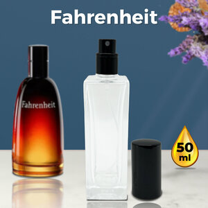 "Fahrenheit" - Масляные духи мужские, 50 мл + подарок 1 мл другого аромата