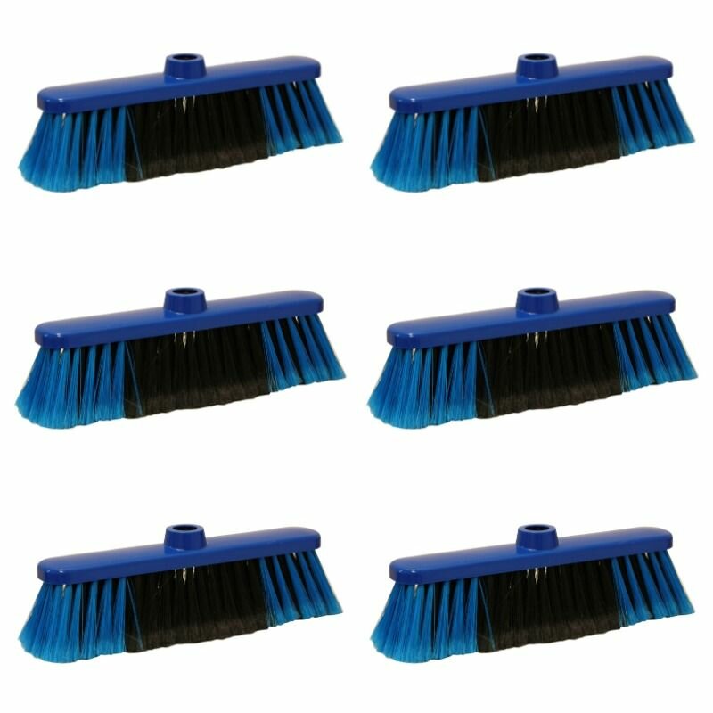 М-Пластика Щетка для пола Люкс 28 см 6шт