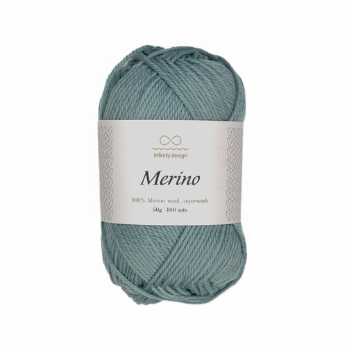 Infinity Design Merino (6841 Dusty Aqua)