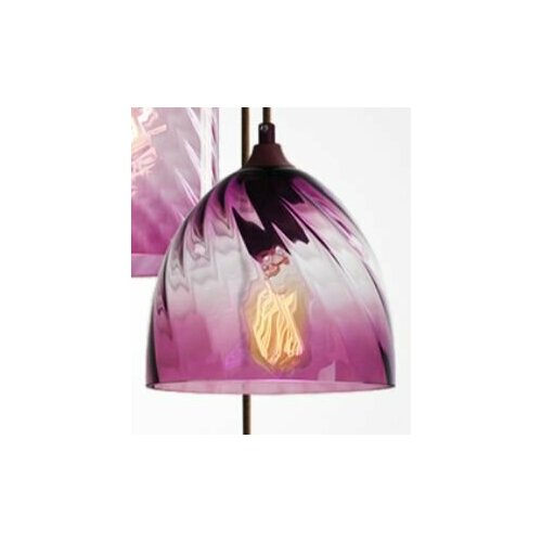 Светильник Alpha подвесной/потолочный/светодиодный/на кухню/стекло /металл/рифленый/коричневый/ цоколь Е27