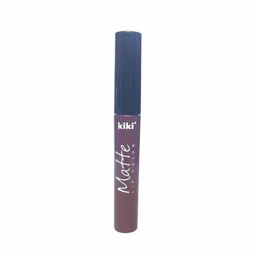 Kiki Жидкая помада для губ Matte, тон 214 Винный, 2 мл помада жидкая для губ kiki matte lip color т 202 2 мл