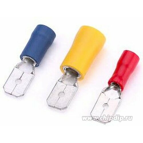 РПИ-П 15-63 РПИ-П 15-7-08 Разъем плоский изолированный папа красный 05-15 мм 449₽