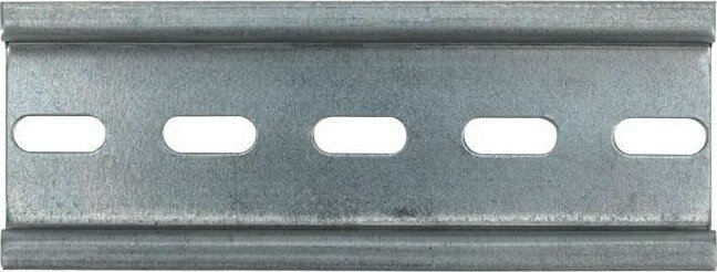 DIN-рейка Rexant 45см перфорированная оцинкованная - фото №3