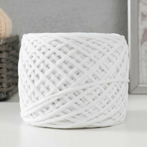 Хлопковый шнур 3 мм 220м240 5 гр Градиент белыйграфит 1142₽