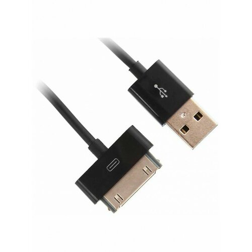 кабель usb 30 pin для ipad 1 2 3 iphone 4 4s ipod 1 2 3 1 2 м для айфон 4 USB кабель для iPhone 4/4S 30 pin шнур 1 м черный