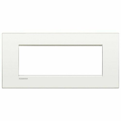 Рамка 7 модулей BTicino LIVING LIGHT, белый, LNC4807BN