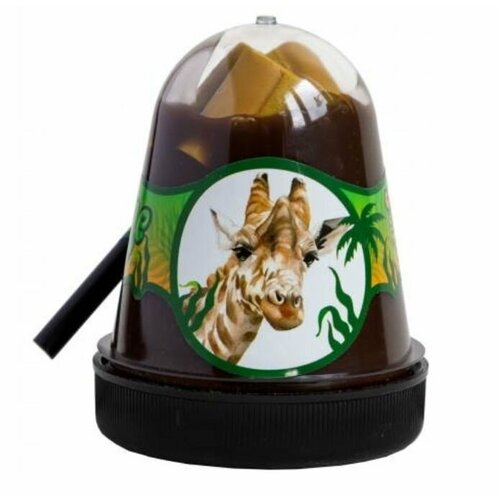 Игрушка-антистресс Slime Jungle с коричневыми поролоновыми кирпичиками, 4 шт.