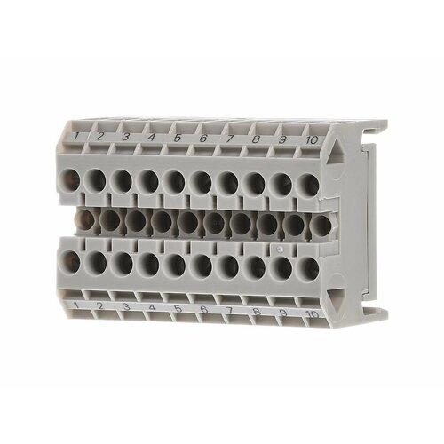 Проходной клеммный блок 61мм 24А 8WA1011-0DF22 Siemens 4011209160132 92232₽