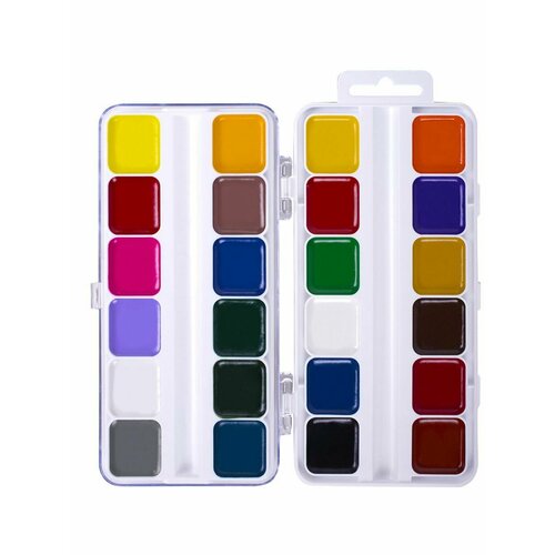 Краски акварельные 24 цвета 348₽