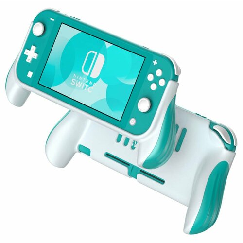 Грип-кейс для Nintendo Switch LITE - голубой/белый, держатель VIDGES Nintendo Switch lite