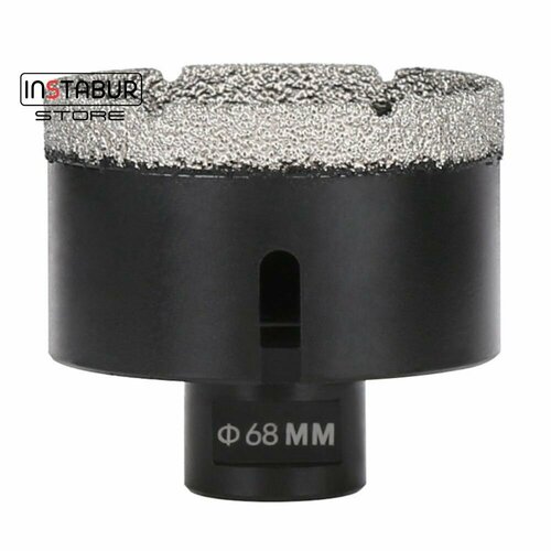 Коронка алмазная 68мм, Instabur Black на УШМ М14