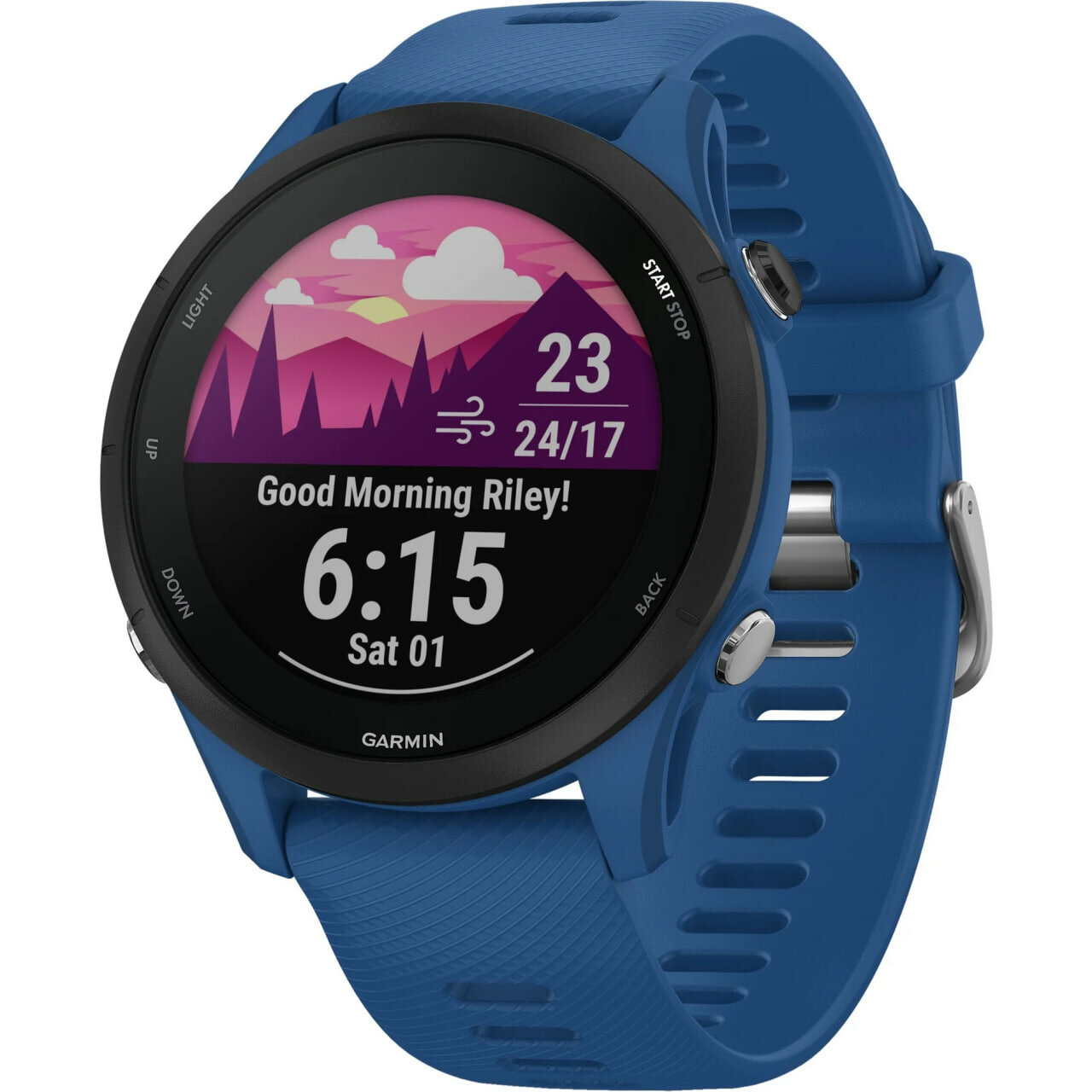 Умные часы Garmin Forerunner 255, GPS,( 010-02641-01 ), синий