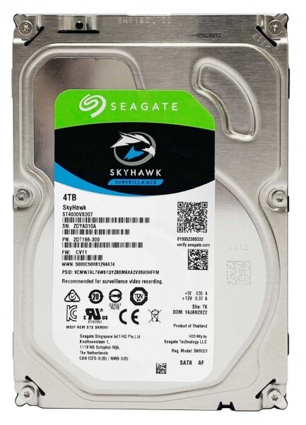 Жесткий диск Seagate 2DT166 4Tb 5900 SATAIII 3.5" HDD