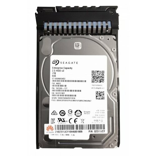 Жесткий диск Huawei 1VE200-177 1Tb 7200 SAS 25 HDD 25490₽