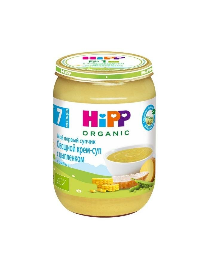 Крем-суп HiPP Овощной с цыпленком 190г HiPP ORGANIC - фото №10