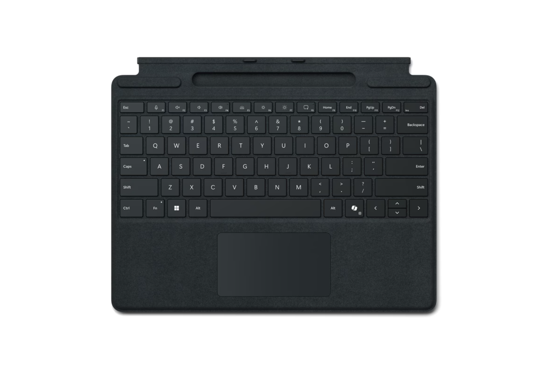 Клавиатура Microsoft Surface Pro Keyboard X/8/9/10/11 with Copilot button (Alcantara) (Black) RUS