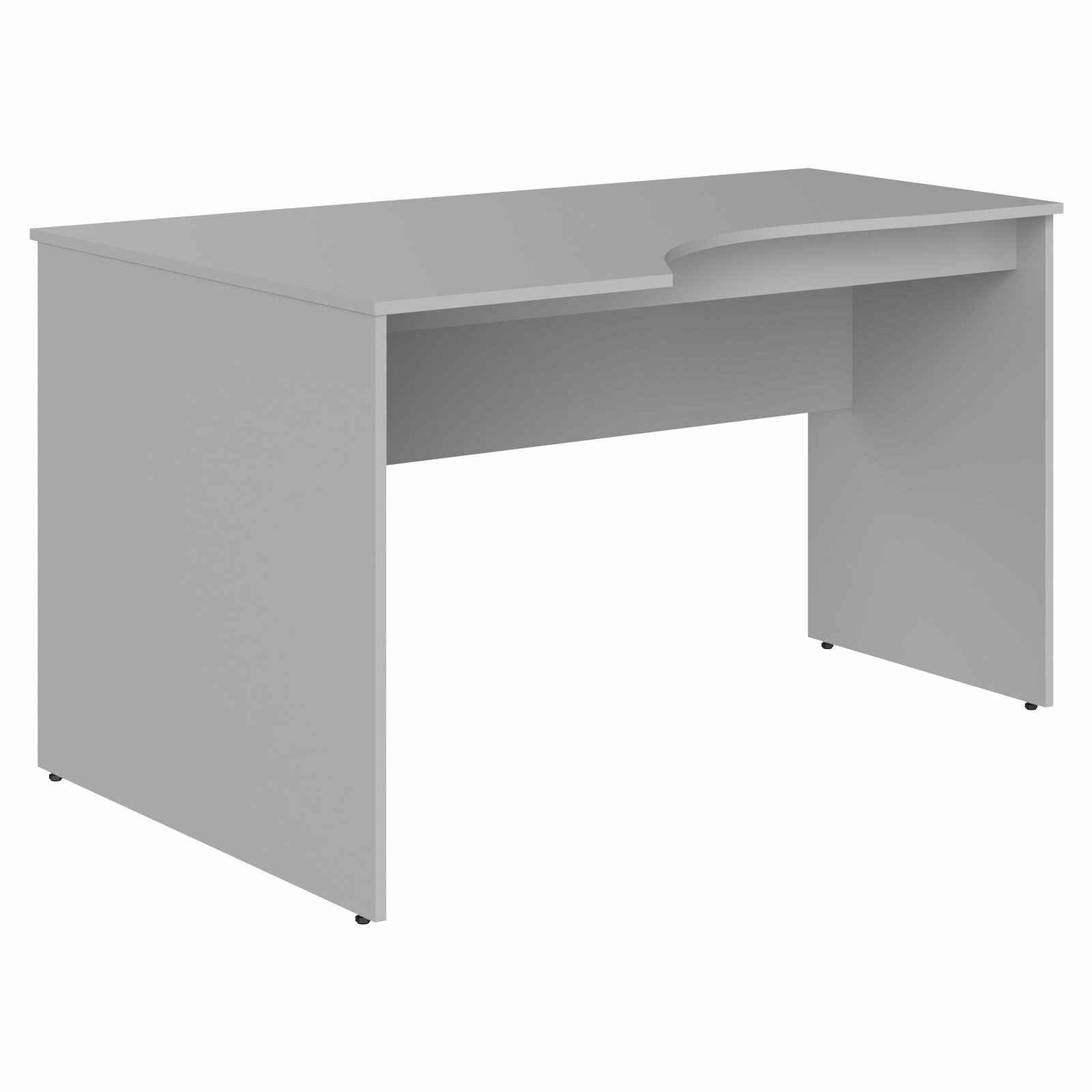 Компьютерный стол SKYLAND SIMPLE SET140-1(L) / письменный стол, левый угол, серый, 140х90(60)х76 см