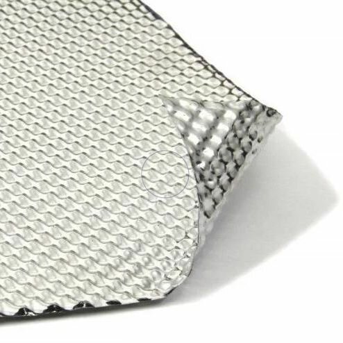 Термоизоляция листовая 1000х520х05 алюминий