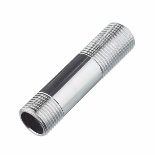 Сгон, НР-НР, хромированный, 3/4" х 100 мм Gappo (G2223.05100)