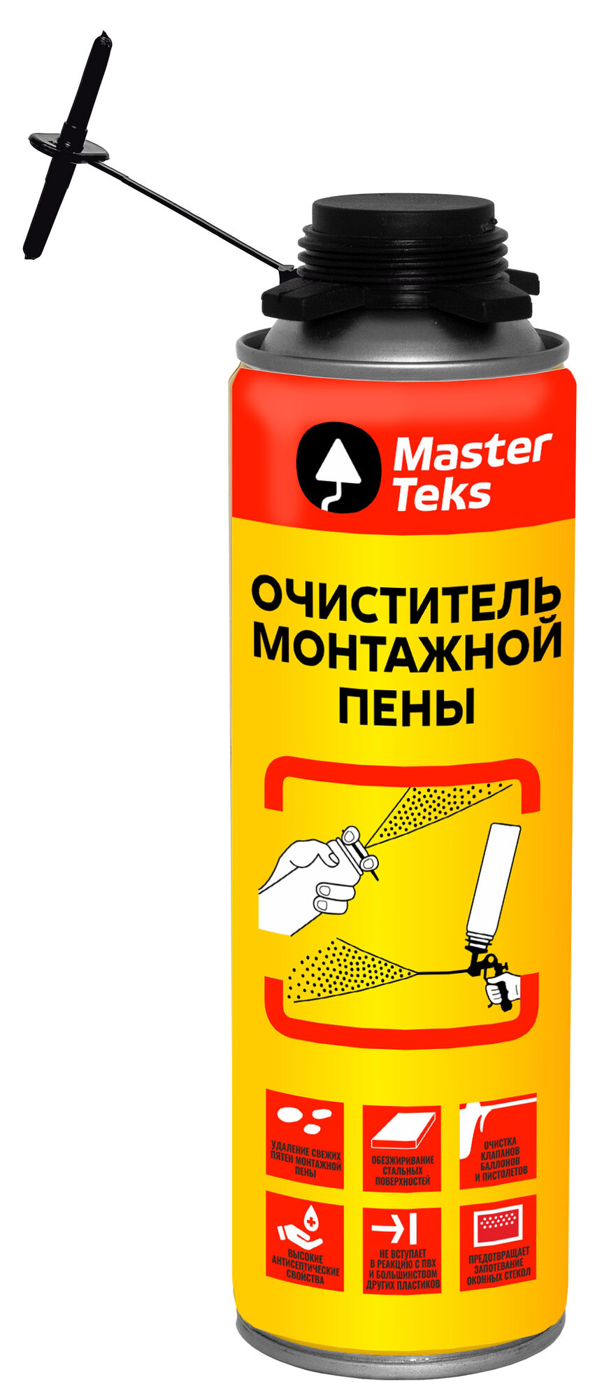 MasterTeks очиститель монтажной пены 500 мл