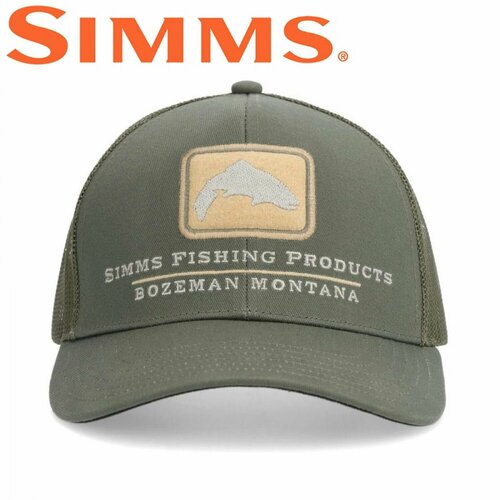 Кепка Simms, размер One Size, зеленый кепка simms размер one size бежевый