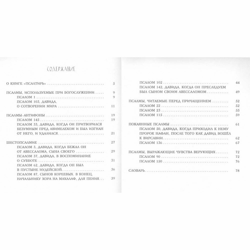 Избранные псалмы (Голосова Ольга Евгеньевна, Болотина Дарья Ивановна) - фото №16