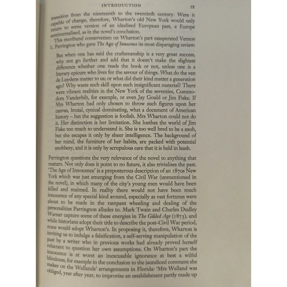 Wharton Edith "The Age of Innocence" офсетная - фото №6