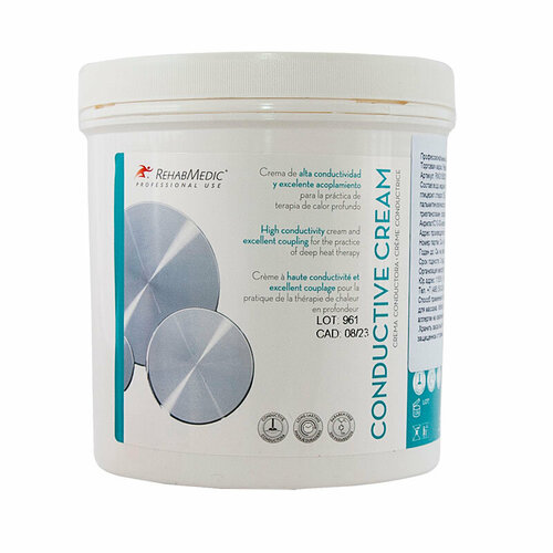 Проводящий крем для физиотерапии RehabMedic Conductive Cream, 1000 мл